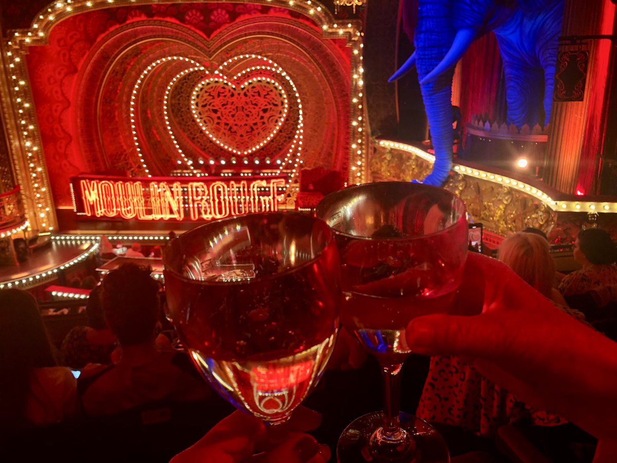 Moulin Rouge at the Piccadilly Theatre London. AMAZING! Singing, dancing, choreography a must see! #piccadillytheatre #arts #comewhatmay