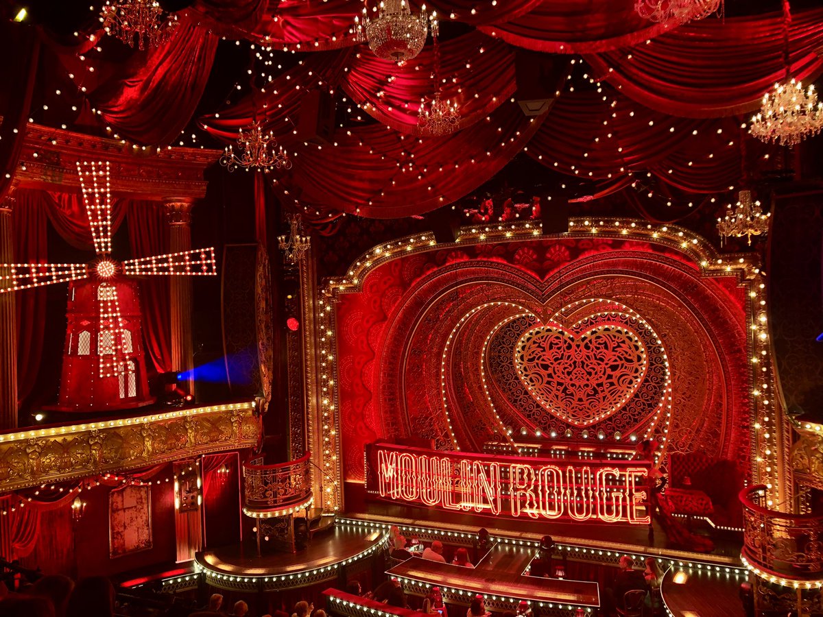 ali_hobden's tweet photo. Moulin Rouge at the Piccadilly Theatre London. AMAZING! Singing, dancing, choreography a must see! #piccadillytheatre #arts #comewhatmay https://t.co/zGT3m6wfTs