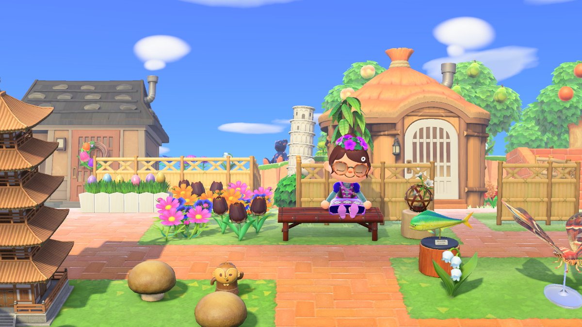 SnarkySquash's tweet photo. Have y'all seen this light-up flower crown?? Lopez sent it to me and it's PRECIOUS. #AnimalCrossing #ACNH #NintendoSwitch https://t.co/Gq8DgulnTT