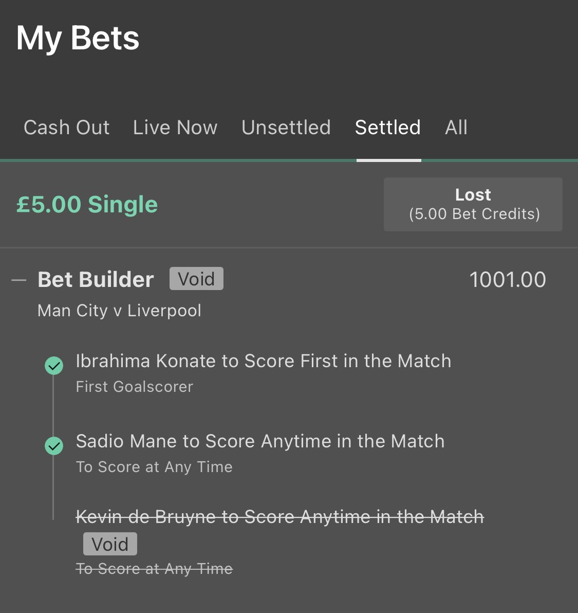 chiggs020880's tweet photo. How is this a loser when a player doesn’t play Bet365 🤷🏻‍♂️ https://t.co/ve0t2l7nAy