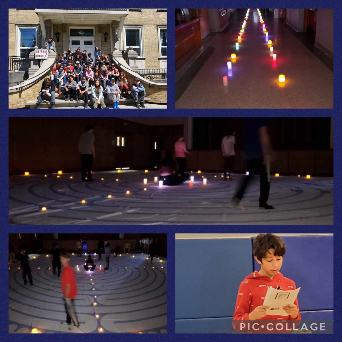 wcdsbStPaul's tweet photo. The grade 8 Mount Mary retreat was amazing! Building bridges, strengthening relationships, growing closer to God. #SentToBuild #WCDSBFaith #WCDSBNewswire https://t.co/DGpwiCOU72