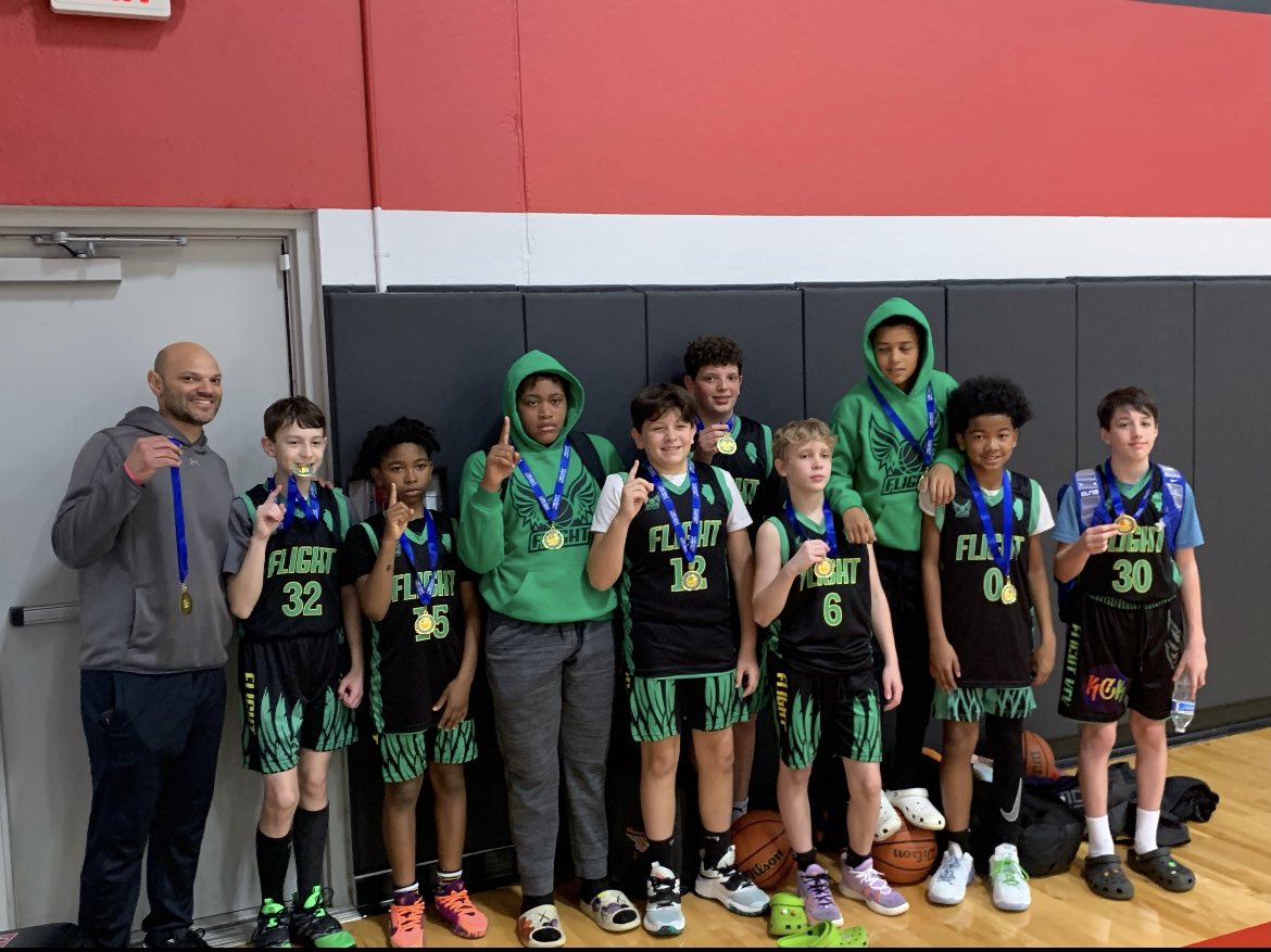 CONGRATS FLIGHT 6TH GRADE GNBA!! CHAMPS OF ONE DAY SHOOTOUT!! <a href="/AthleticsFlight/">Flight Athletics</a> #EARNYOURWINGS