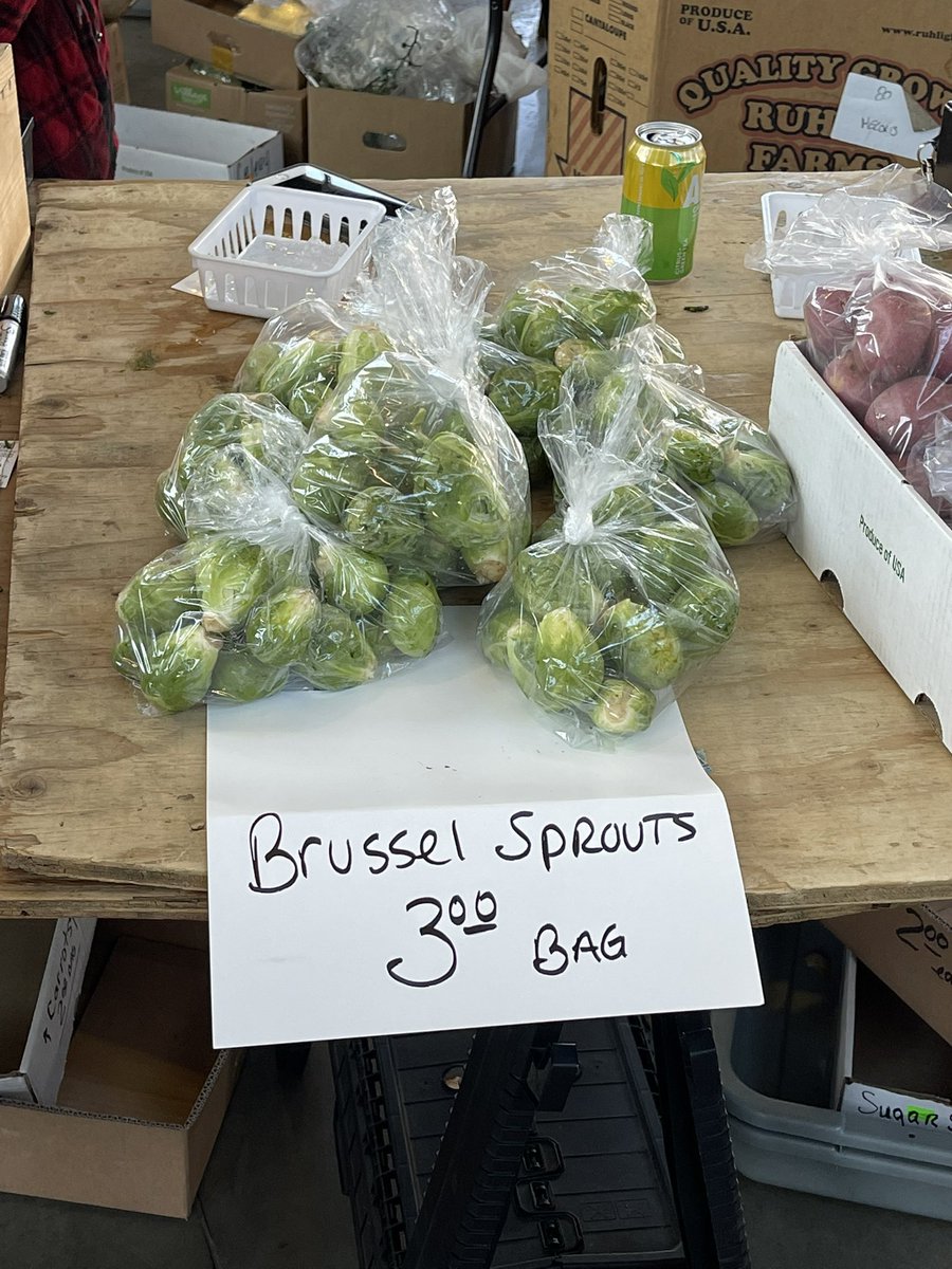 AllanD_93's tweet photo. @TSA Can I fly with Brussels sprouts in a carry-on? https://t.co/xzBp0uVqnK