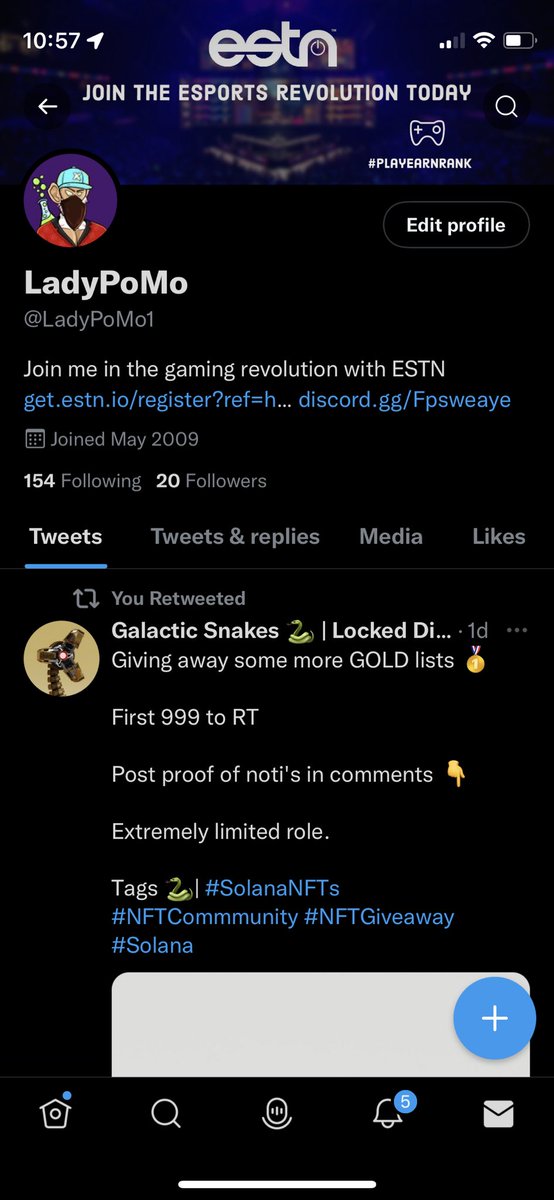 LadyPoMo1's tweet photo. @galactic_snakes LFG! https://t.co/MjtA3guEj9