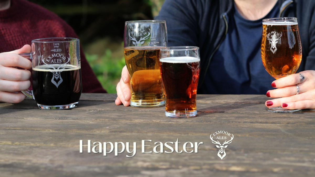 We hope you all get time for family &amp; friends over the long holiday weekend. Happy Easter from all of us at Exmoor Ales.