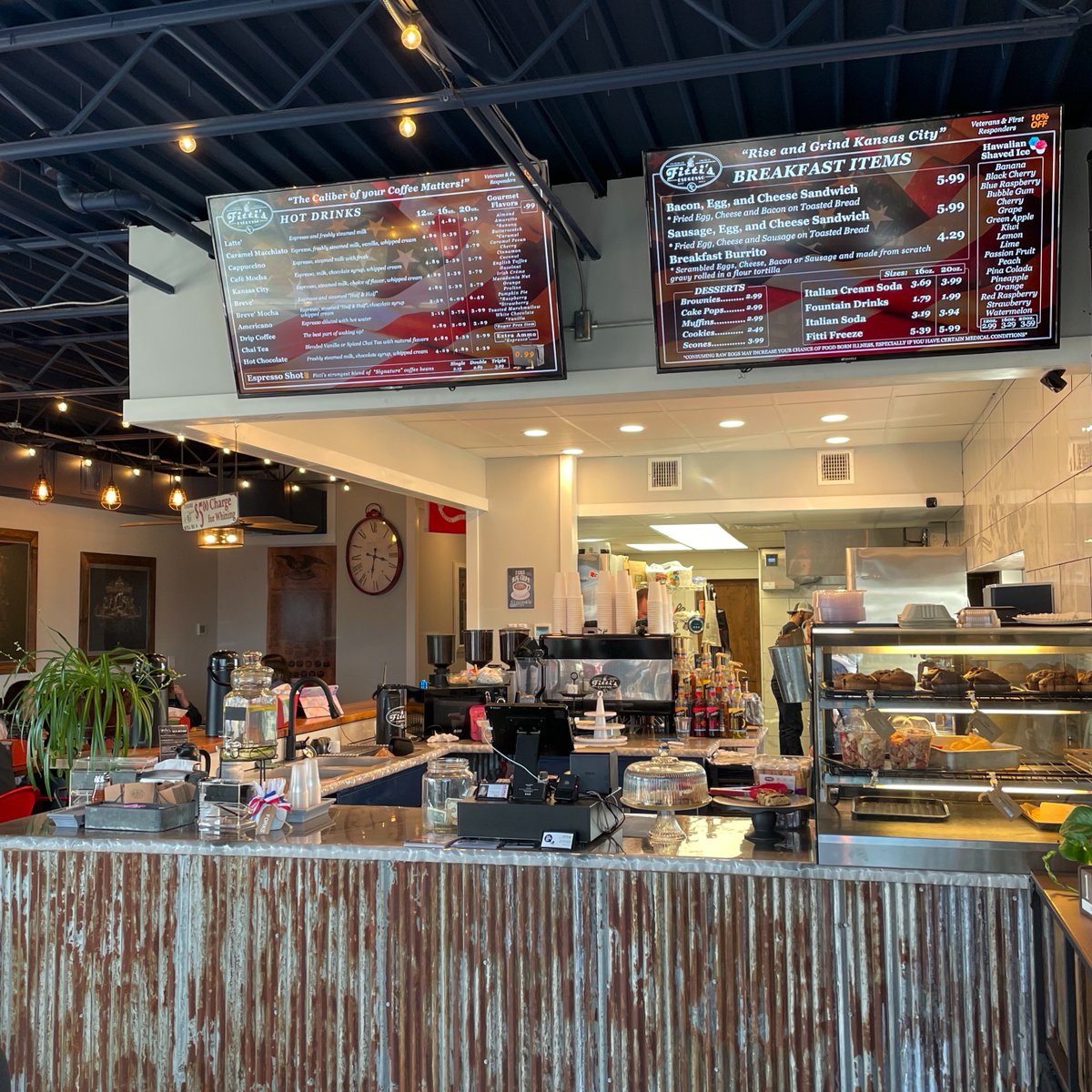 AltCapKC's tweet photo. Members of our Business Development team stopped by Fitti's Espresso to have breakfast and celebrate their grand opening! We always love seeing our borrowers in action.
#coffee #finance #grandopening #KCcoffee #buylocal #veteranowned https://t.co/5WMlee5l4T