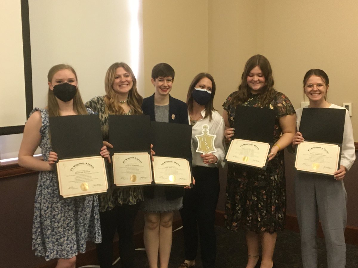 Congratulations to the new members of <a href="/ucabears/">University of Central Arkansas</a> Alpha Delta Theta chapter of @PSANational !