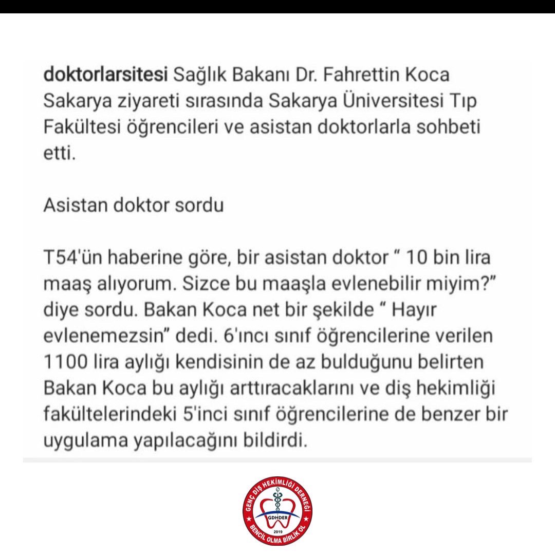 #stajyerdişhekimlerinemaaş #köledeğilstajyer