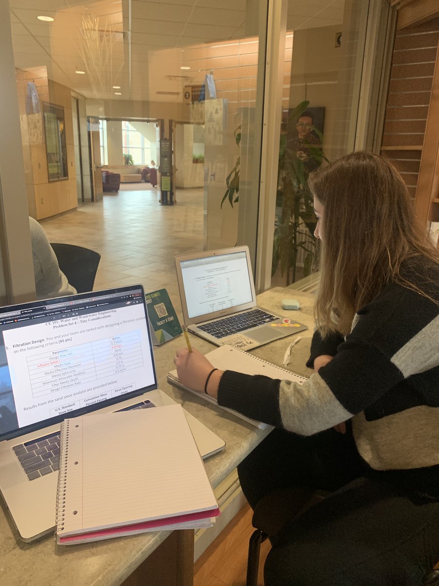 It’s really group projects that makes the world go round 💫 Having someone to work with makes early mornings worth it.  Today we worked on designing our own water filter plant. It really only took 14 years of school to actually learn some real world application. 😵‍💫