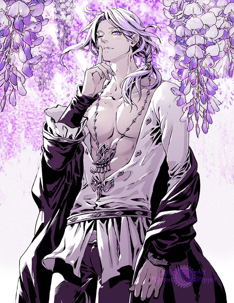 Shush, don't tell Emet.💜
#FFXIV #FFXIVART #hythlodaeus