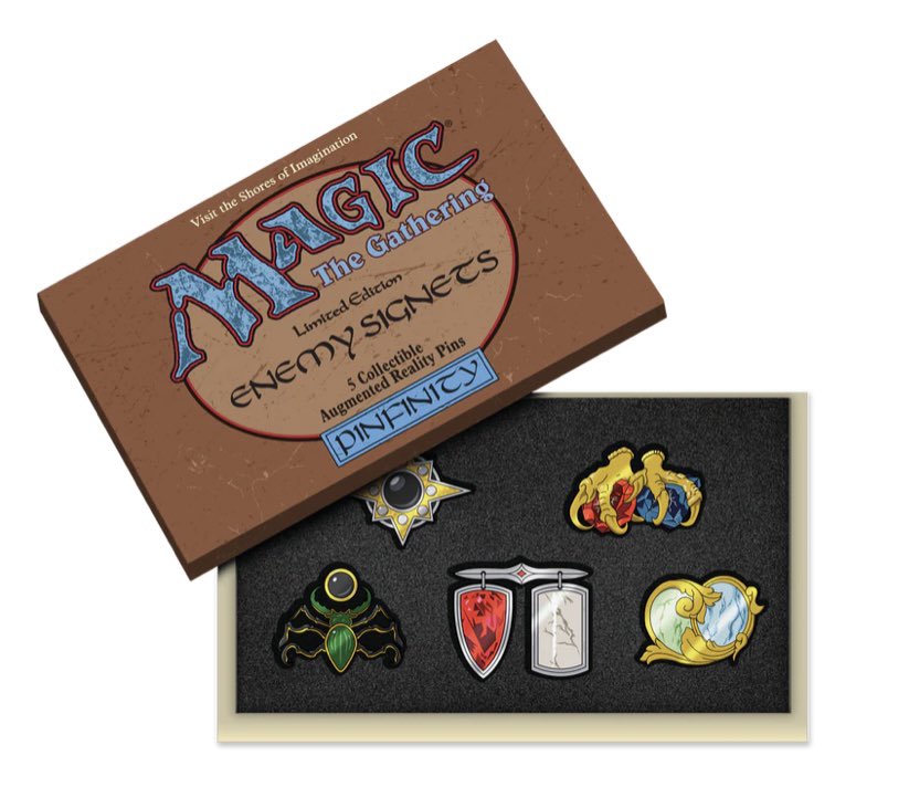 🚨GIVEAWAY🚨

So I made it past 500 followers 😳 

To say Thank You I’m giving away a set of either MTG Allied or Enemy Signet AR Pins by <a href="/PinfinityAR/">Pinfinity - Augmented Reality Pins</a> - Winner chooses

To enter:
☑️Like
☑️Retweet
☑️Follow

I’ll select a winner on Sunday 17 Apr at 9pm EST (US, UK, Canada Only)