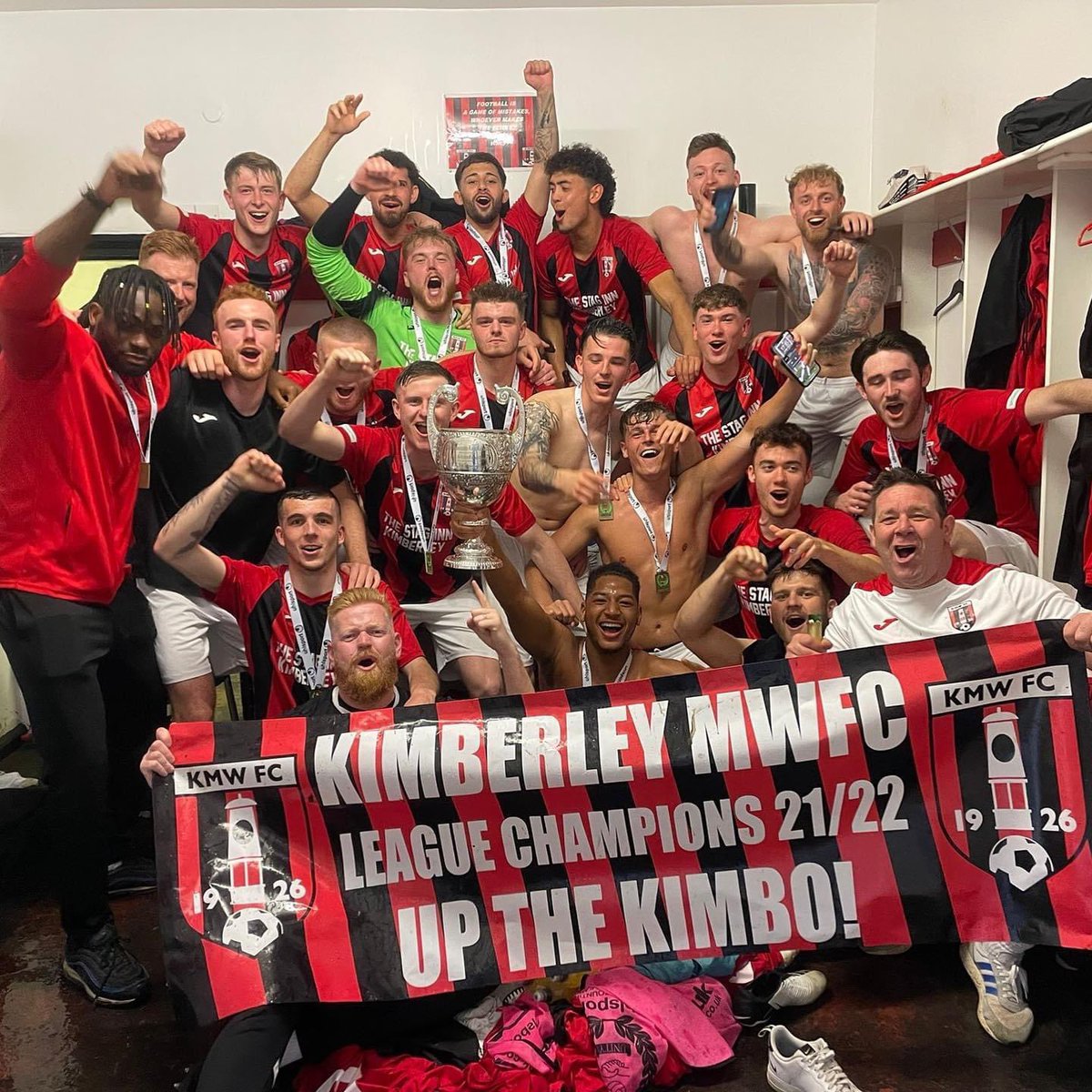 KimberleyMWFC's tweet image. For the first time in 22 years we can proudly say….WE ARE THE CHAMPIONS!!!!