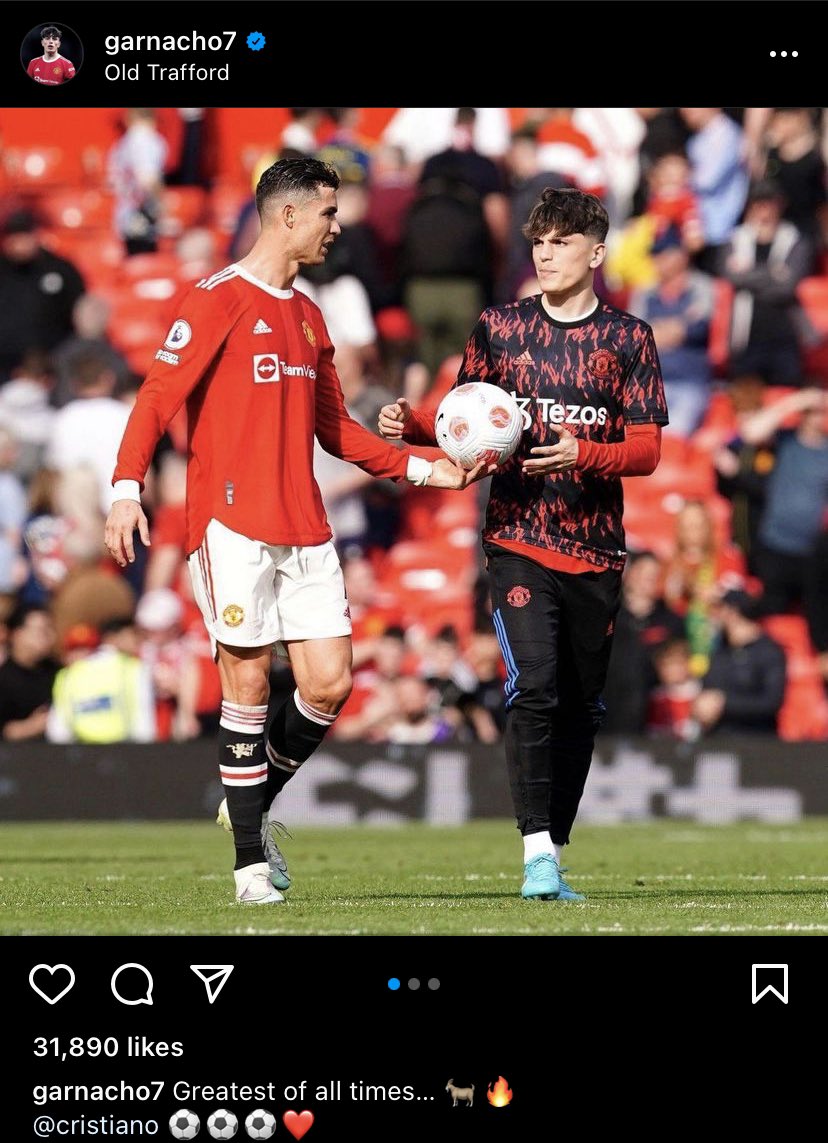 Sergio Aguero and other Argentina stars bullied Alejandro Garnacho for referring to Cristiano Ronaldo as the "GOAT"
