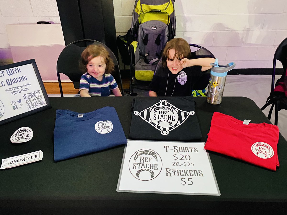 kaseywiggy's tweet photo. Come visit them Wiggins boys at @Viral_Pro ! @RefereeWiggins 🖤🤍 #RefStache #RefFamily #wrestling #vpw https://t.co/xYG7Vj6JQ8
