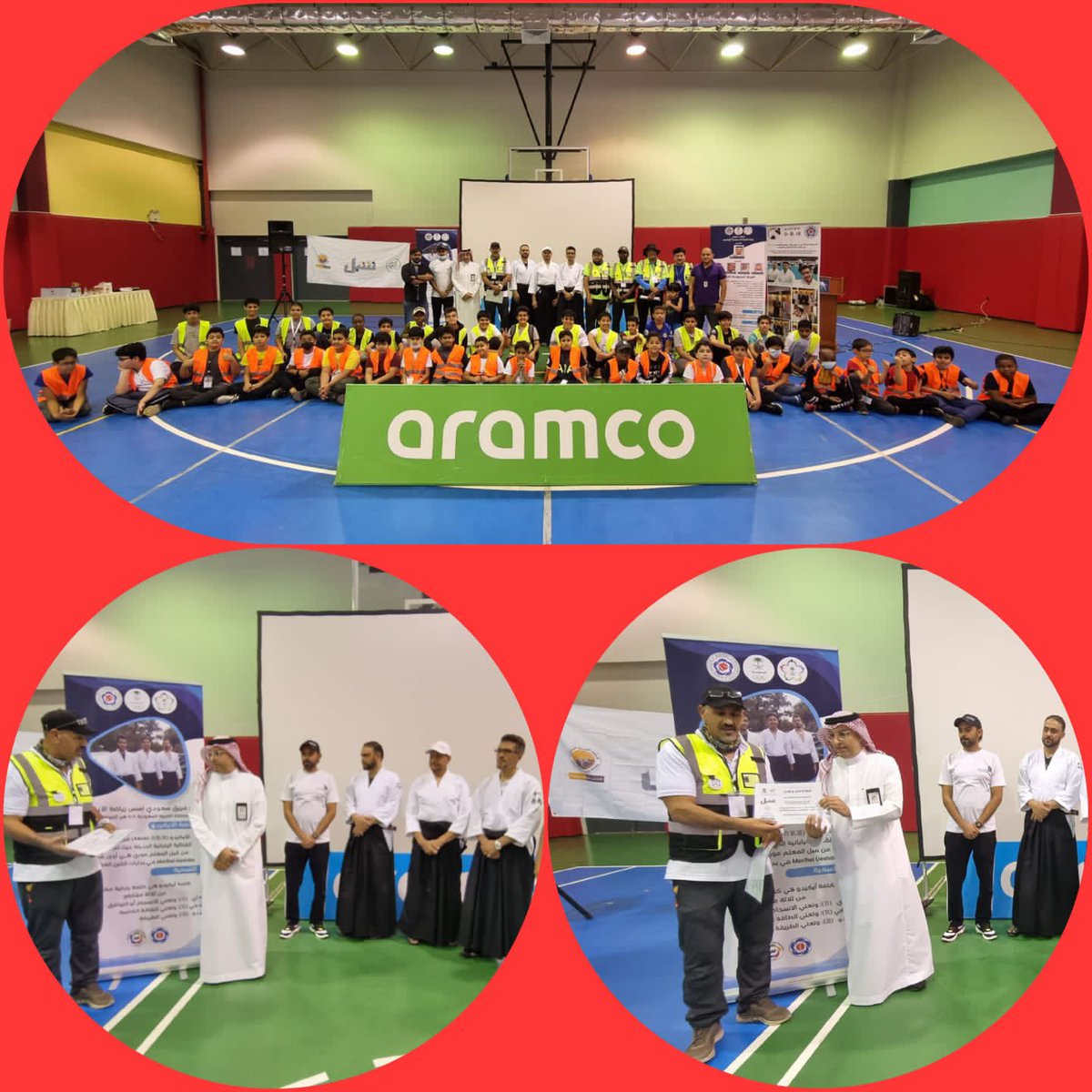 saudi_aikido's tweet photo. 2/2
وقامت #اللجنة_السعودية_للايكيدو
بإقامة عرض ونبذة عن رياضة اﻻيكيدو 
ضمن  برامجها المجتمعية لنشر ثقافة
هذه  الرياضة بين جميع  فئات المجتمع
وقدمت  العروض لأكثر من40  طفلا  من  المرحلة الابتدائية  والمتوسطة وحاز  العرض على إعجاب الجميع ووزعت  خلاله الهدايا التشجيعية والتذكارية. https://t.co/E359cjXc3K
