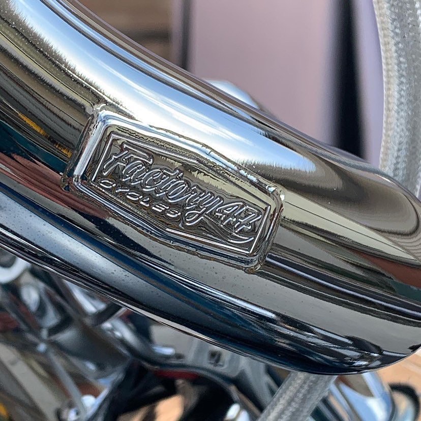 factory_47's tweet photo. Factory 47
🔥 Nomad 🔥 16” Nomad handlebars
Owner: @ yukio.6928
#harleydavidson #harleynation #softail #softailcvo #nomadbars #nomadhandlebars #softailnation #vicla #factory47whittier https://t.co/dWNHUtE0gr