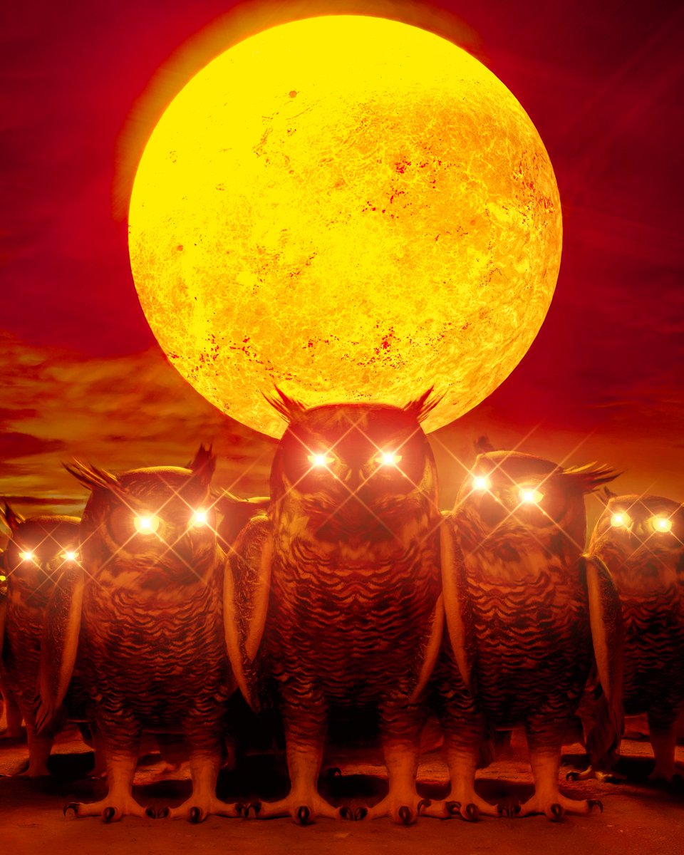 BLOOD MOON RISING #moonbirds