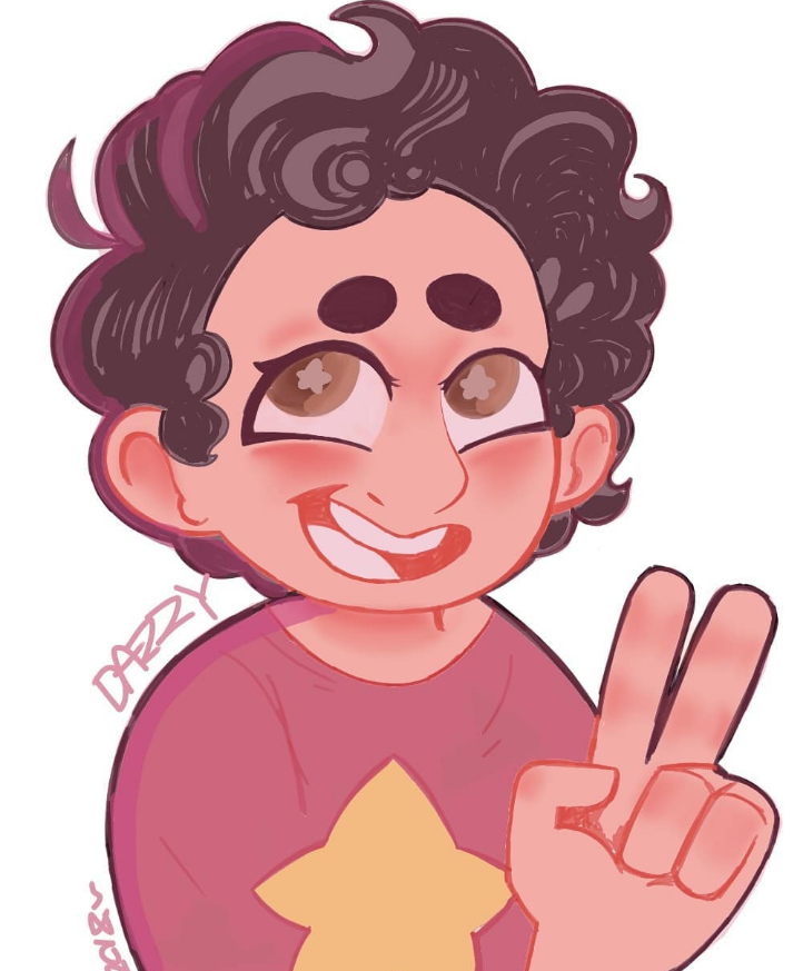 x_crystic's tweet photo. I just realized it is Steven's birthday SGHWHSHADIEI s o have a lil drawing of this sweet boi himself~~ #art #fanart #digitalart #stevenuniverse #stevenquartz #pinkdiamond #rosequartz #rebeccasugar #myart #stevenuniversefanart https://t.co/uLiOhVEBUh