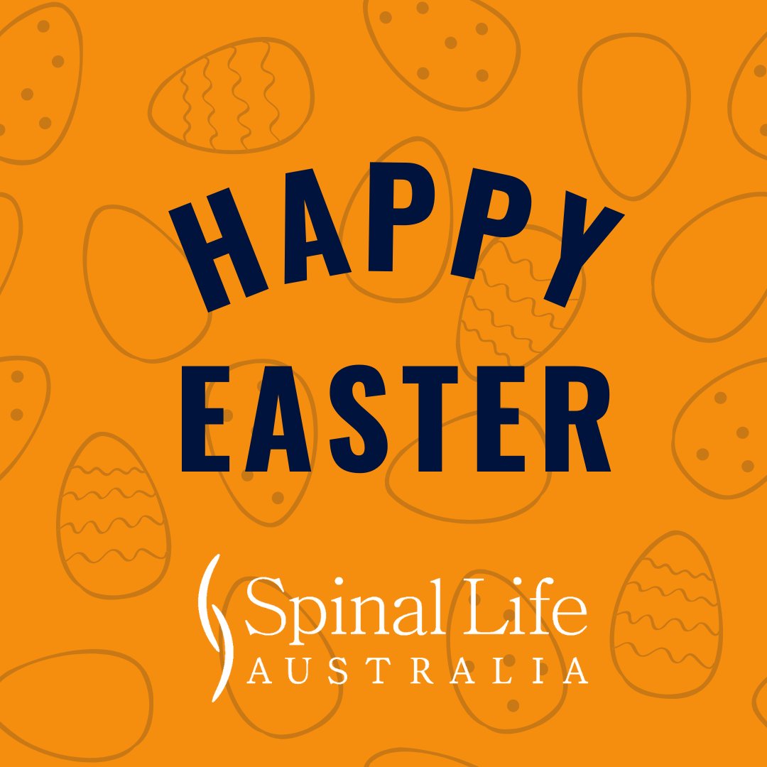 Happy Easter from Spinal Life Australia 🐰 

We hope that everyone enjoys the long weekend and are thankful for our personal support workers that continue to work through for our customers.
