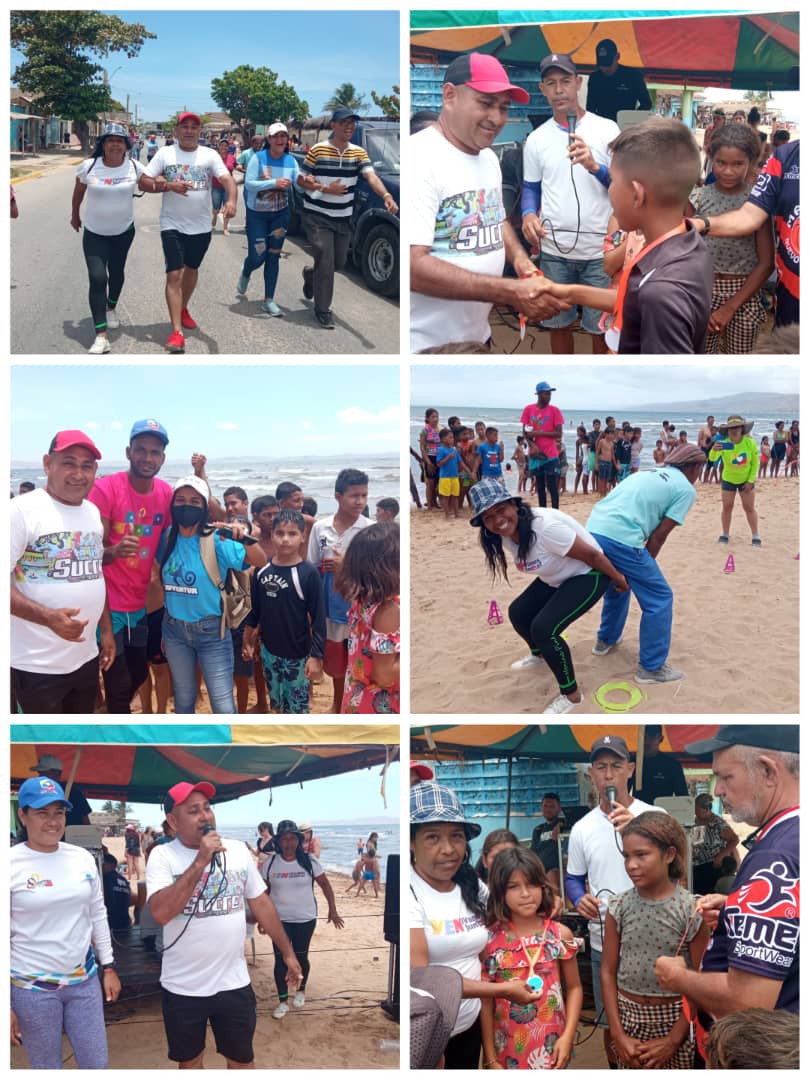 YO❤️CUMANÁ

En el marco del "Operativo Semana Santa 2022 que se desarrolla en el estado Sucre, en el poblado turístico El Peñón, los temporadistas disfrutan el "Festival Playero Semana Santa 2022" con música, juegos deportivos y recreativos.

<a href="/lossifontes/">LUIS JAVIER SIFONTES</a>
#VenezuelaEsEmprender