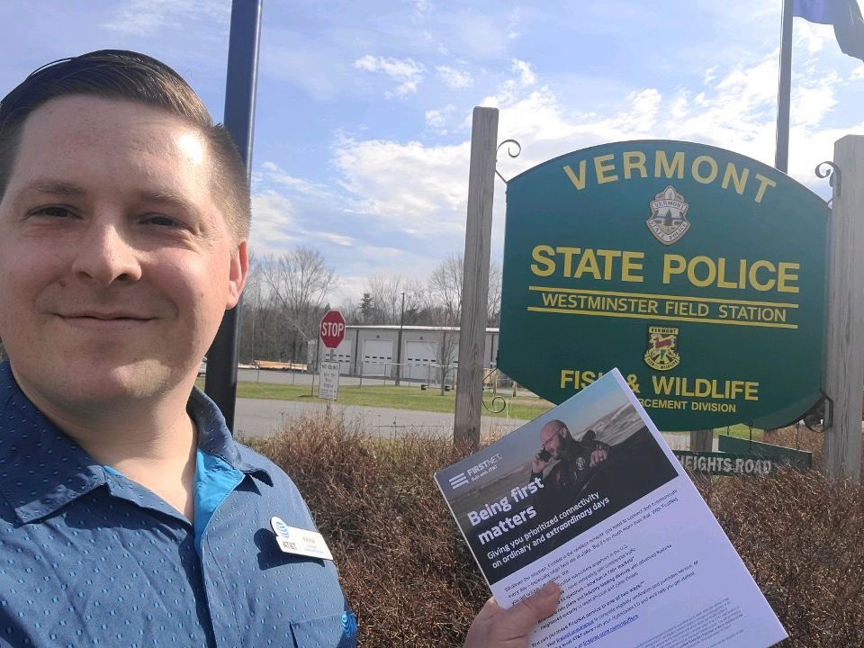 Prime Brattleboro manager Patrick all over Southern VT to spread the Word about FirstNet! <a href="/swat_east/">EastRegionSWAT #SWATsUP</a> <a href="/NDixon121212/">Nicole Dixon</a> <a href="/TheRealOurNE/">#OurNE</a> <a href="/LillardDerick/">Derick Lillard</a> <a href="/keroninc/">Keron Incarnato</a> <a href="/ncookson01/">Nick</a> #SWATsUP <a href="/FirstNet/">FirstNet, Built with AT&T</a>