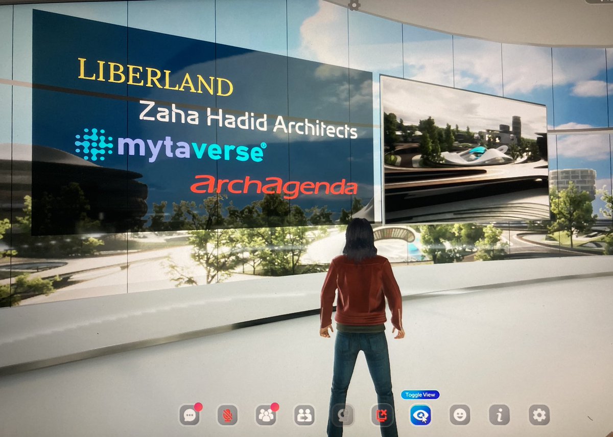Welcome to #Liberland #Metaverse! <a href="/JedlickaVit/">Vit Jedlicka</a> <a href="/patrik_schu/">Patrik Schumacher</a> <a href="/wework4her/">shajay bhooshan</a> <a href="/ZHA_News/">Zaha Hadid</a> <a href="/mytaverse/">Mytaverse</a> <a href="/ArchAgenda_LLC/">ArchAgenda</a> <a href="/ArchAgenda/">Daniela Ghertovici</a> <a href="/Liberland_org/">Liberland</a> <a href="/TV_Liberland/">LiberlandTV</a> <a href="/ArchDaily/">ArchDaily</a> <a href="/dezeen/">Dezeen</a> <a href="/archinect/">Archinect</a>