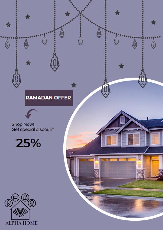 AlphaHome6's tweet photo. بمناسبة شهر رمضان خصم ٢٥٪ على الأجهزة المنزلية الذكية لدينا، يبدأ العرض من اليوم وحتى يوم ٢٥ من الشهر،  تواصل معنا الآن لتحصل على الرفاهية والتحكم والأمان، وللاستفادة من هذه الأسعار قبل نهاية العرض   
#control_your_home_control_your_life
#smart_home #home_improvement 
#Ramadan 🌙 https://t.co/p865b6pIZ3