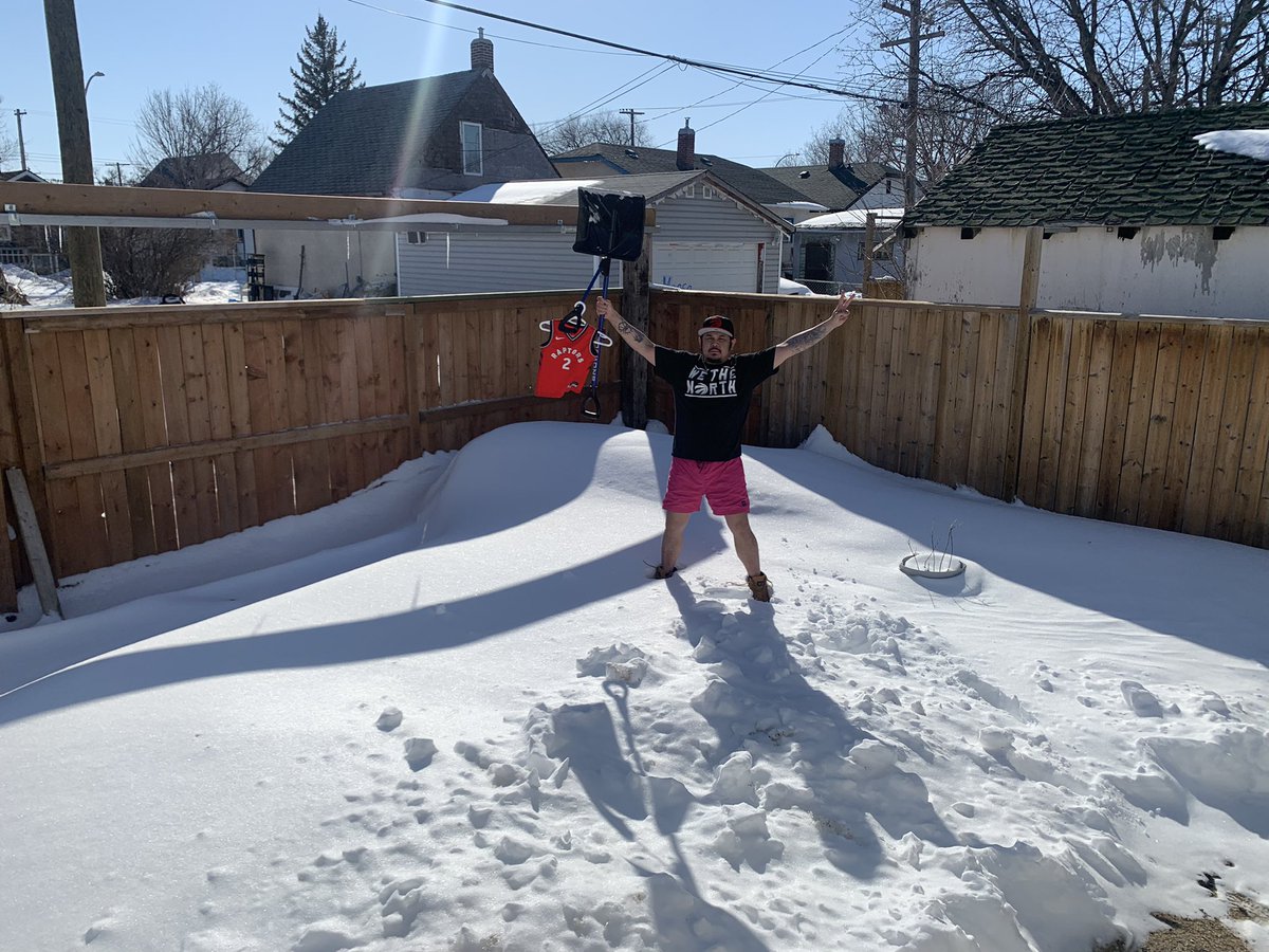 Go Raptors Go! number 1 fan from Winnipeg Manitoba! #WeTheNorth #torontoraptors #tangerinefanangle