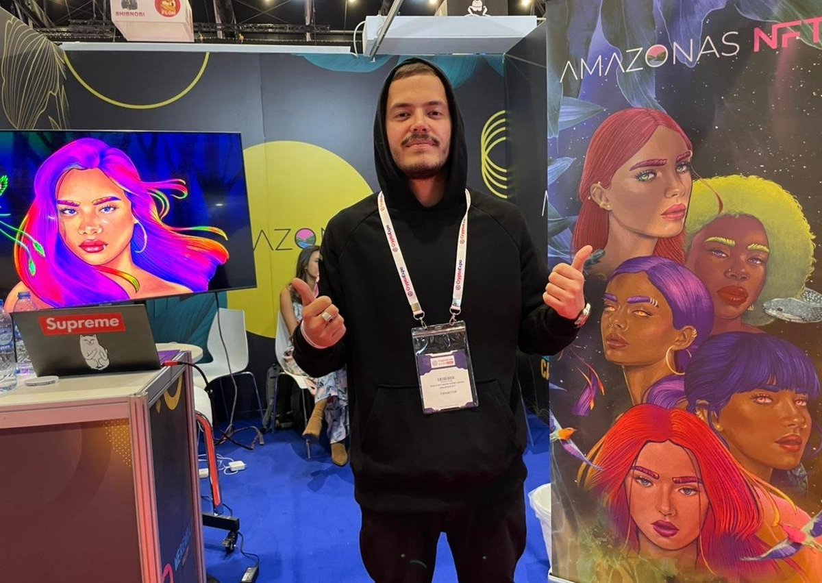 AmazonasNFT's tweet photo. Amazonas in Dubai throwback⬇️
#AmazonasNFT #365Women #WomeninNFTs #womeninweb3 #SocialImpact #NFTsForGood https://t.co/2D0aDFwAdy