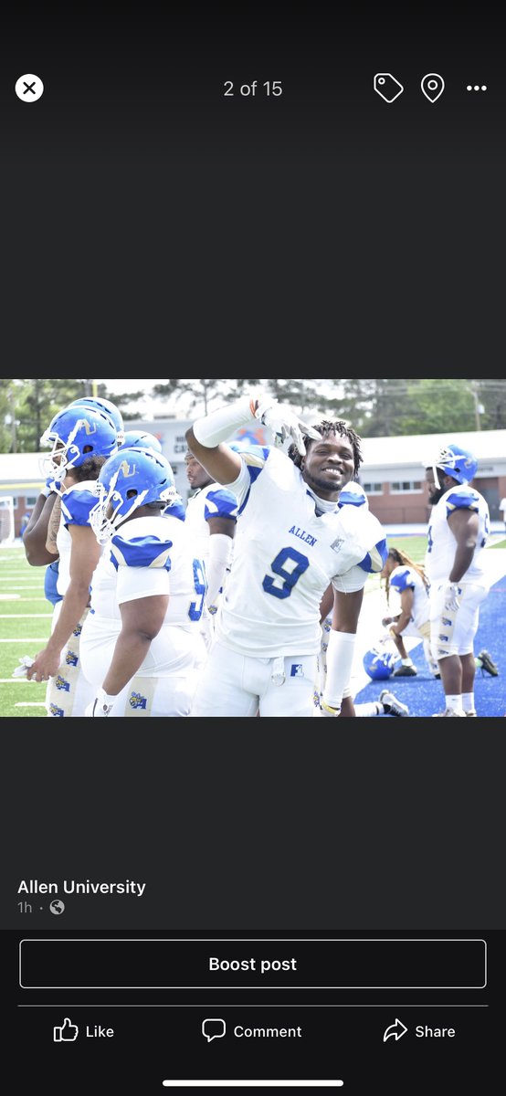 AllenUniv's tweet photo. Thank you to everyone who came out to support Yellow Jacket Fest and the AU Spring game! We truly appreciate each and every one of you! #AUFootballisBack! #AllenUniversity #R2G https://t.co/SCH3QMbkrZ