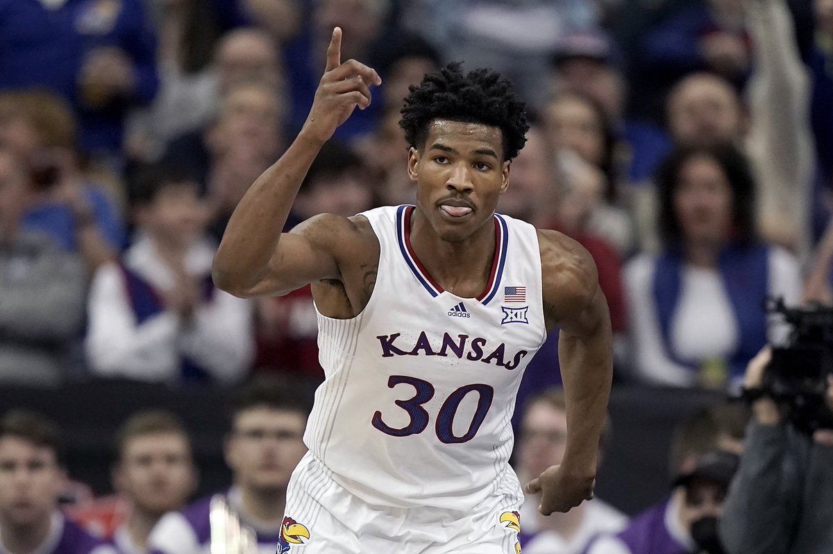 Kansas G/F Ochai Agbaji on what team he wants to play for:

“I would love to be drafted by any team, I always dreamed of just playing in the NBA. In terms of my favorite team right now, I would say the Cavs are up there. They just got a lot of dogs and are very fun to watch”

👀