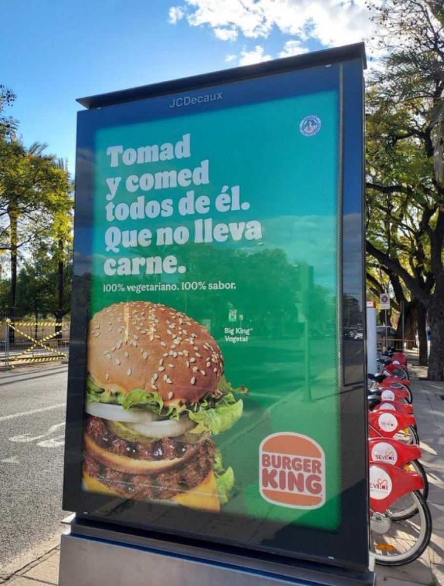 #BoicotBurguerKing 
No todo vale, un respeto…