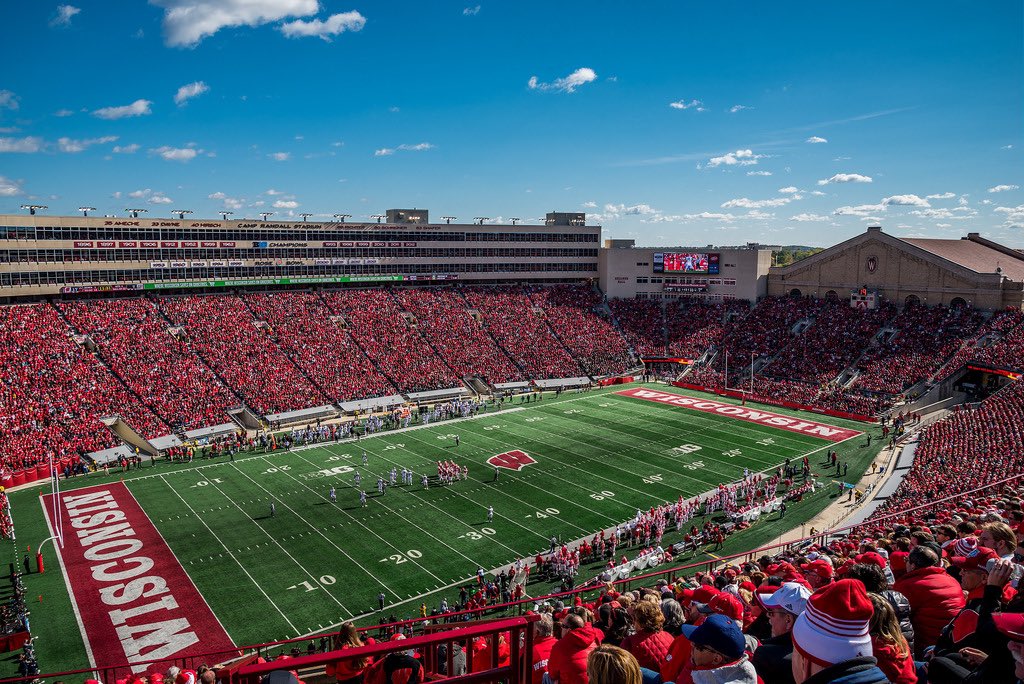 ParkerL06's tweet photo. Had a wonderful weekend in Madison, grateful to receive an offer to play for the the University of Wisconsin #GoBagers @CoachWhitted @bobby_engram @ChrisRossLOJO @coach_jackson49 @Coach_Lavender @CoachKPark @SkysTheLimitWR @TrustMyEyesO https://t.co/Rji76Hd1eq