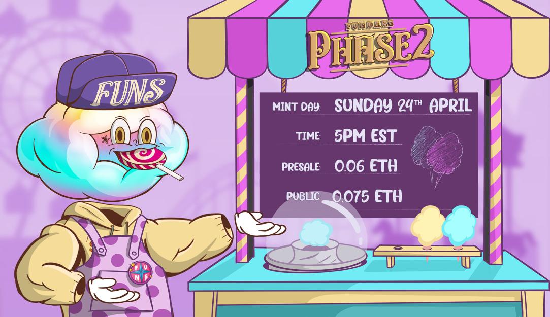 Fundaesnft's tweet photo. The big day is near! 

👉Remember HOLDERS and SWEETLISTED members will have 1 hour to mint

Presale- 5PM EST (1 hour)
Public- 6PM EST https://t.co/wxpk0Re3ew