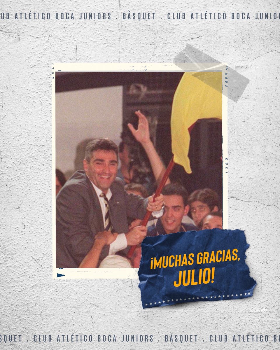 BasquetBocaJrs's tweet photo. ¡#GraciasJulio! 🤝🏀
Recordamos el paso de @Juliolamas1 por la institución con entrevistas en nuestro canal de You Tube y la web oficial.
💻 Su charla en #PerfilesXeneizes https://t.co/i4uDBZarnS
📝 "Salir campeón con Boca fue maravilloso" https://t.co/nav7Lskcro https://t.co/w78A8bLNZy