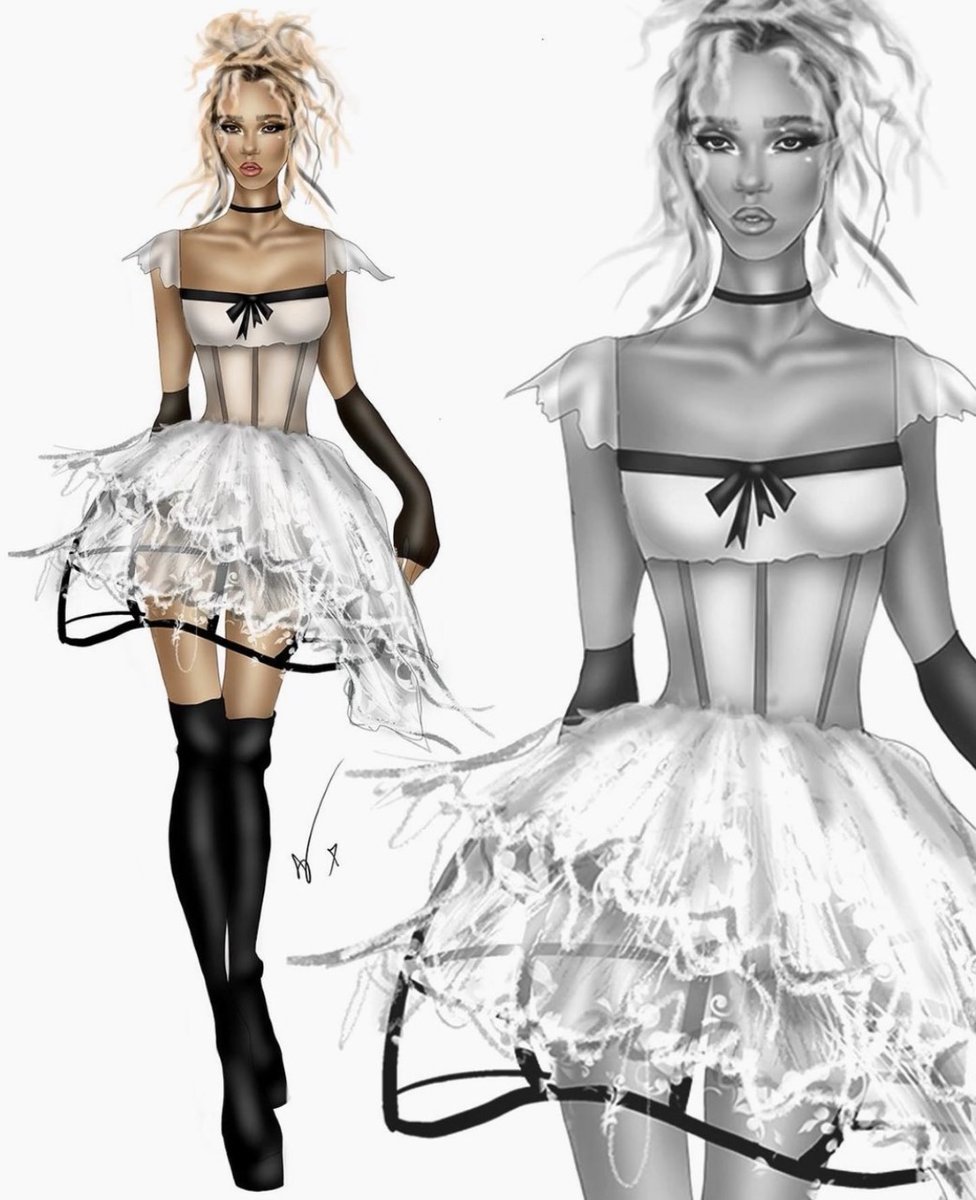 FIDM's tweet image. Don&apos;t be afraid to let the creativity flow. Illustrations by #FIDM Fashion Design student, Scarlett Dyer! Original designs inspired by @FKAtwigs. What personal projects are you working on? 👇

#fidm #fidmlife #procreate #fashion #fashionillustration #illustration #fashiondesign