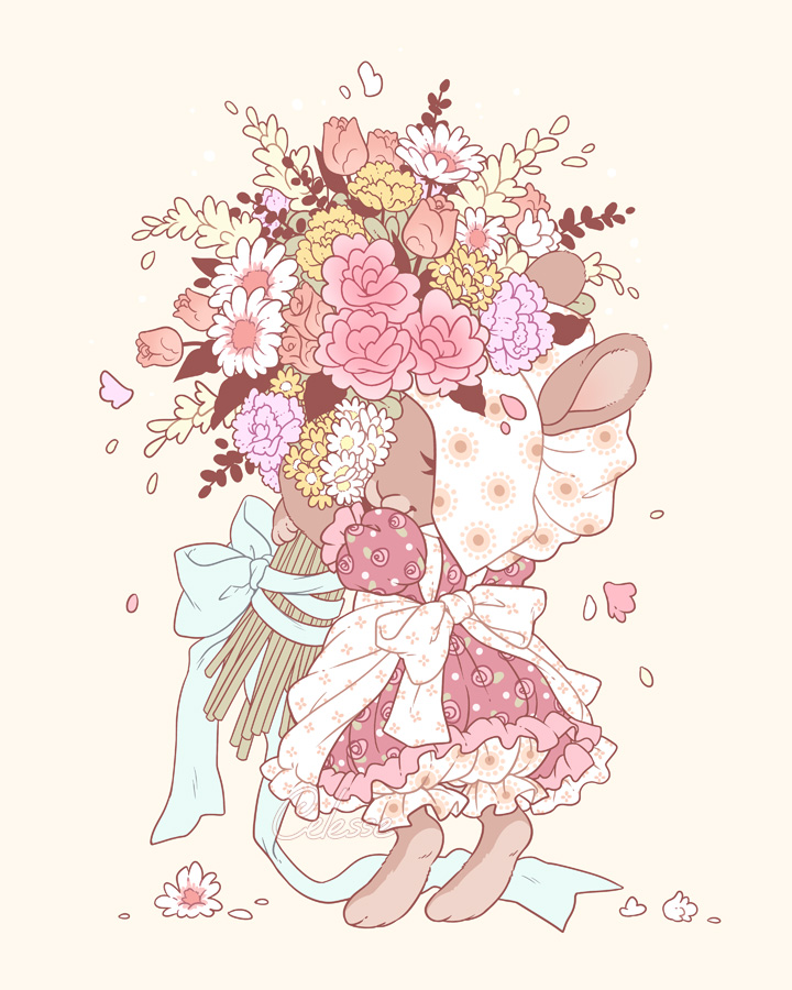 「Buns and chicks and lambs, oh my! I love」|✿ Celesse ✿のイラスト