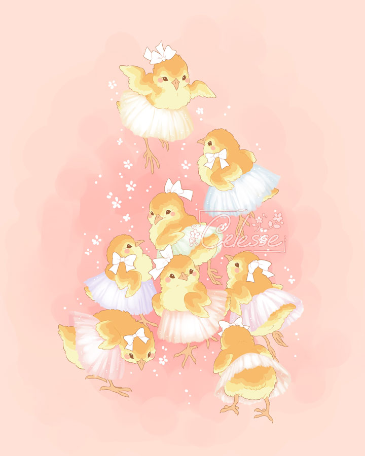 「Buns and chicks and lambs, oh my! I love」|✿ Celesse ✿のイラスト