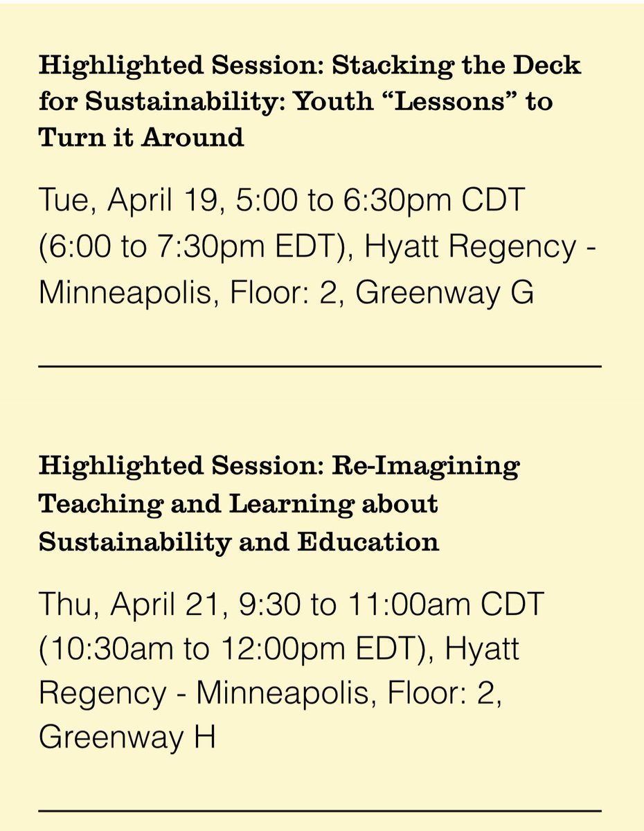 Special mention of our highlighted sessions ⭐️ #CIES2022