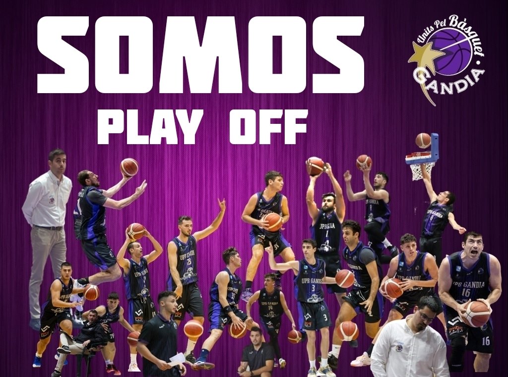 UPBGandia's tweet photo. 1º EQUIPO | 🏀

💜𝗩𝗜𝗩𝗔𝗠𝗢𝗦 𝗘𝗟 𝗠𝗢𝗠𝗘𝗡𝗧𝗢💜
‼️SOMOS DE PLAY OFF‼️
‼️SOMOS DE PLAY OFF‼️
‼️SOMOS DE PLAY OFF‼️
‼️SOMOS DE PLAY OFF‼️

A PELEAR POR EL ASCENSO A LEB PLATA🥈

#UNITSCREIXEM 💜 https://t.co/1L9VqzA5Cj
