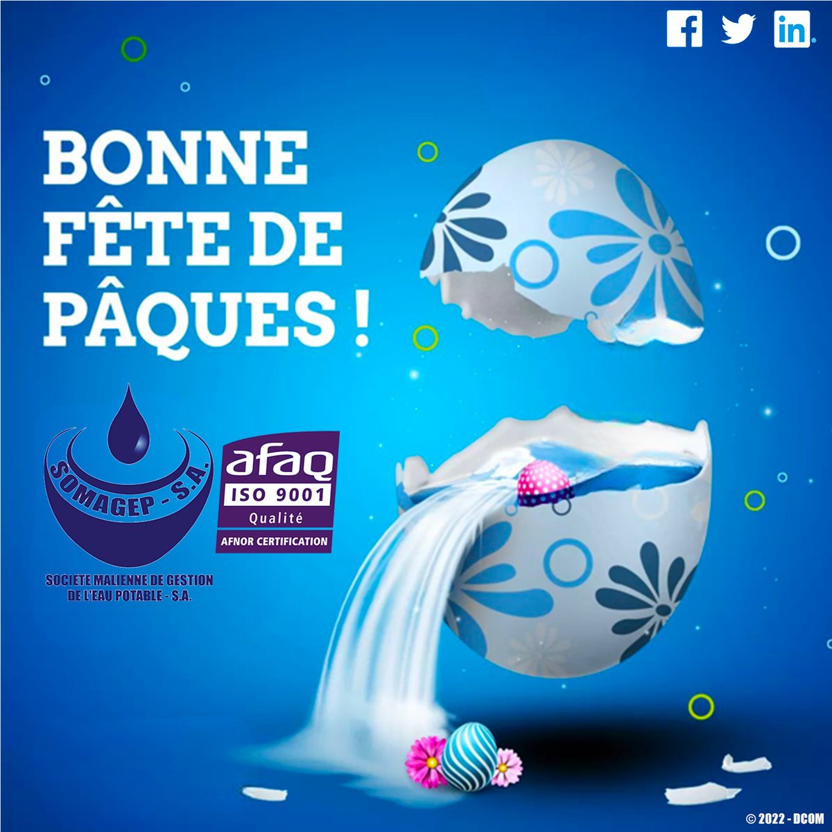 SOMAGEPSA's tweet photo. Joyeuses Pâques 2022 https://t.co/DfOWodD5hP