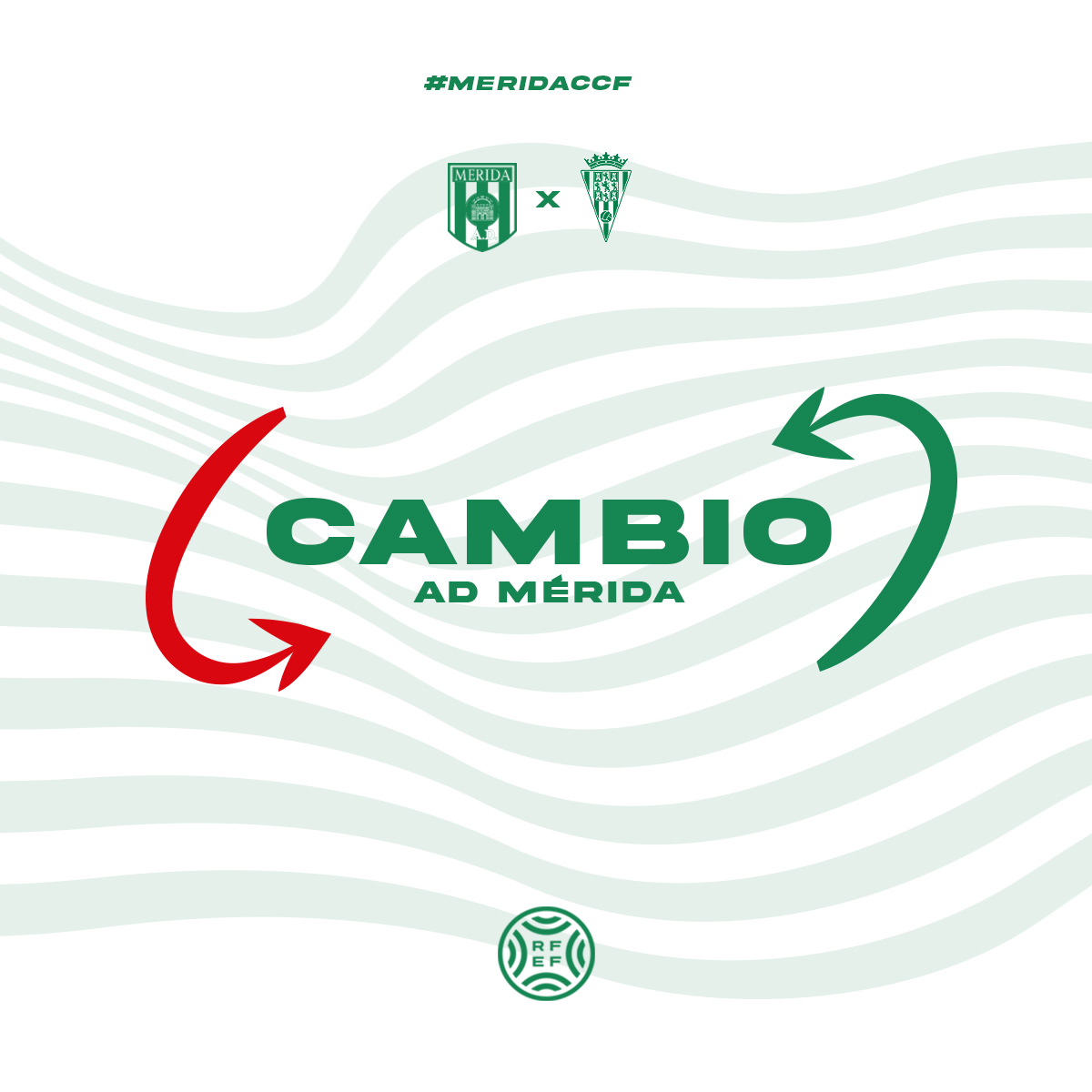 CordobaCF_ofi's tweet photo. 61'⏱·  🔁 Cambio @Merida_AD 

⬅️ Sale Lolo Plá
➡️ Entra Higor Rocha

AD Mérida 0⃣ - 0⃣ Córdoba CF

⚫️ #MeridaCCF ⚪️ https://t.co/aCWEuG9Q03