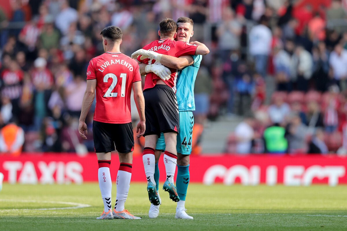 The best possible answers 🔴⚪️
What a game Big Frase 🤩👏🏻
Thank you saints fans 🙌🏻🙌🏻🙌🏻
#SaintsFc
