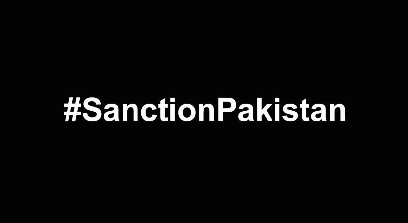 👇🏻 دغه هشټاګ ته زور ورکړئ 
#SanctionPakistan 
👆🏻
#SanctionOnPakistan 
#AfghanLivesMatter