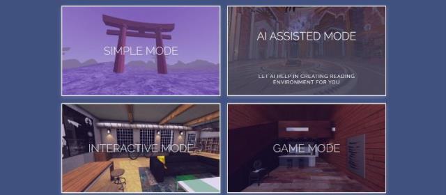 Happy to present my project "Interactive Reading Environment in Web-Based VR". At the core there is <a href="/aframevr/">A-Frame</a>. It also shows the implementation of various AI/ML/Computer Vision models in creating reading experience. Demo: vr-reader.com. Repo: github.com/akbartus/vr-re…