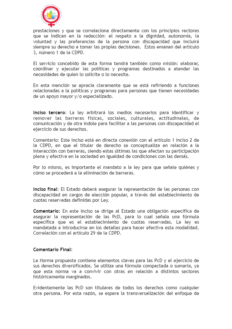 Cimunidis1's tweet photo. La Norma propuesta contiene elementos claves para las PcD y el ejercicio de sus derechos diversificados. Se utiliza una fórmula compactada o sumaria, ya que esta norma va a convivir con otras en relación a distintos sectores históricamente marginados. https://t.co/3I6sKiXWpK