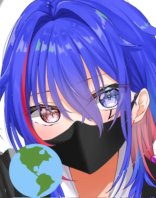 黒マスク好き 
