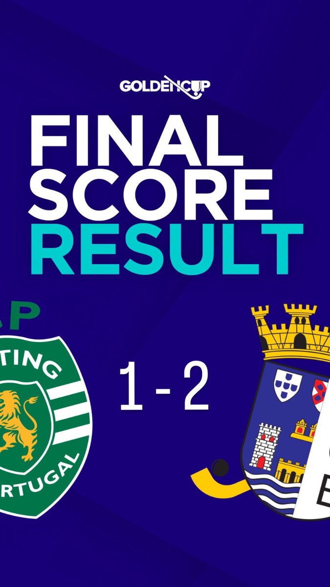 FINAL SCORE  1 - 2
SEMIFINALS 

CONGRATULATIONS   <a href="/OCBarcelos/">Óquei Clube de Barcelos</a> 

 🏆Golden Cup 
 💻Esport3 &amp; ZeroZero website
 🍀Palacio des Desportes de Riazor 

#GoldenCup #GCup #elitehockey #morethanagame #letsskatetogether #rinkhockey
