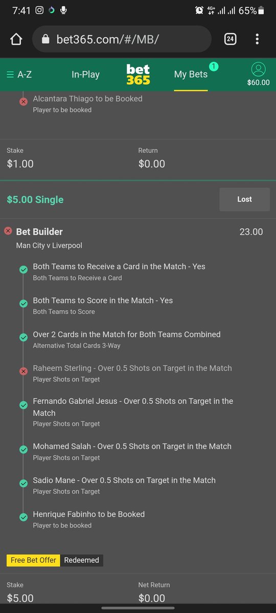 tosyine's tweet photo. @bet365 Hey @bet365 settle my bet..sterling had a shot on target https://t.co/qyhLw4h2wo