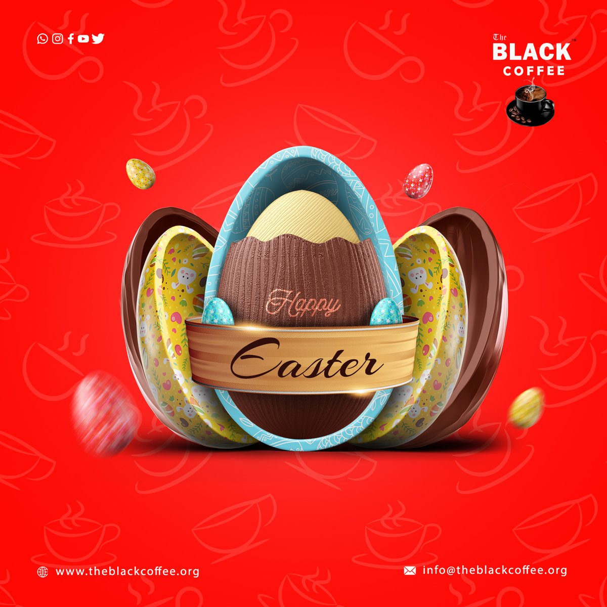 Wish you Blessed and Happy Easter
#Easter #theblackcoffee #shopping #supplier #kerala